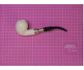 Block Meerschaum Silvery Apple Pipe