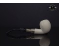 Block Meerschaum Silvery Apple Pipe