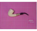 Block Meerschaum Silvery Pipe Block Meerschaum Silvery Pipe