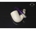 Block Meerschaum Silvery Pipe Block Meerschaum Silvery Pipe
