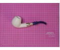 Block Meerschaum Silvery Apple Pipe