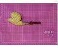 Block Meerschaum Silvery Dog Pipe