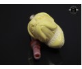 Block Meerschaum Silvery Dog Pipe