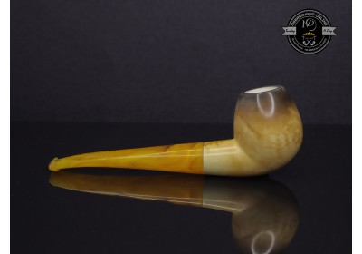 Block Meerschaum Vancleef style Pipe