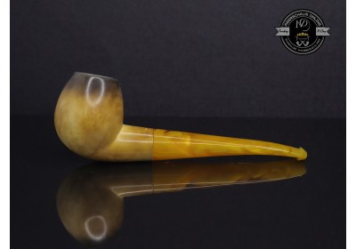 Block Meerschaum Vancleef style Pipe