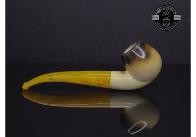 Block Meerschaum Vancleef style Pipe