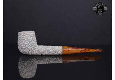 Block Meerschaum Rustic Pipe