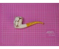 Block Meerschaum Natural Pipe