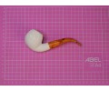 Block Meerschaum Apple Pipe