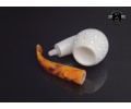 Block Meerschaum Apple Pipe