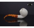Block Meerschaum Apple Pipe