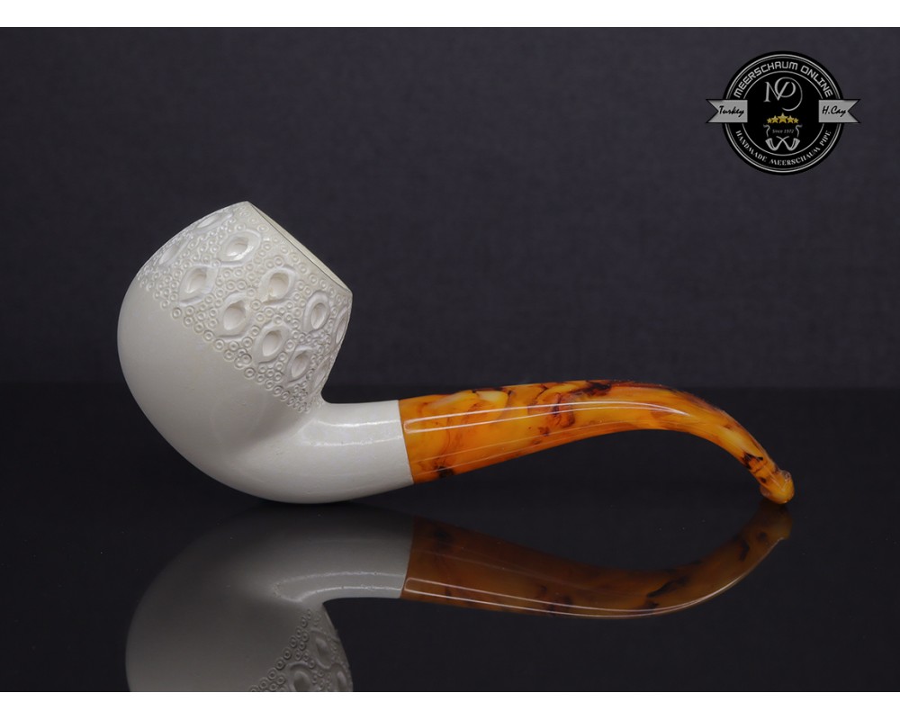 Block Meerschaum Apple Pipe