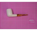Block Meerschaum Billiard Pipe