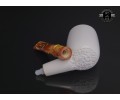 Block Meerschaum Billiard Pipe
