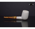Block Meerschaum Billiard Pipe