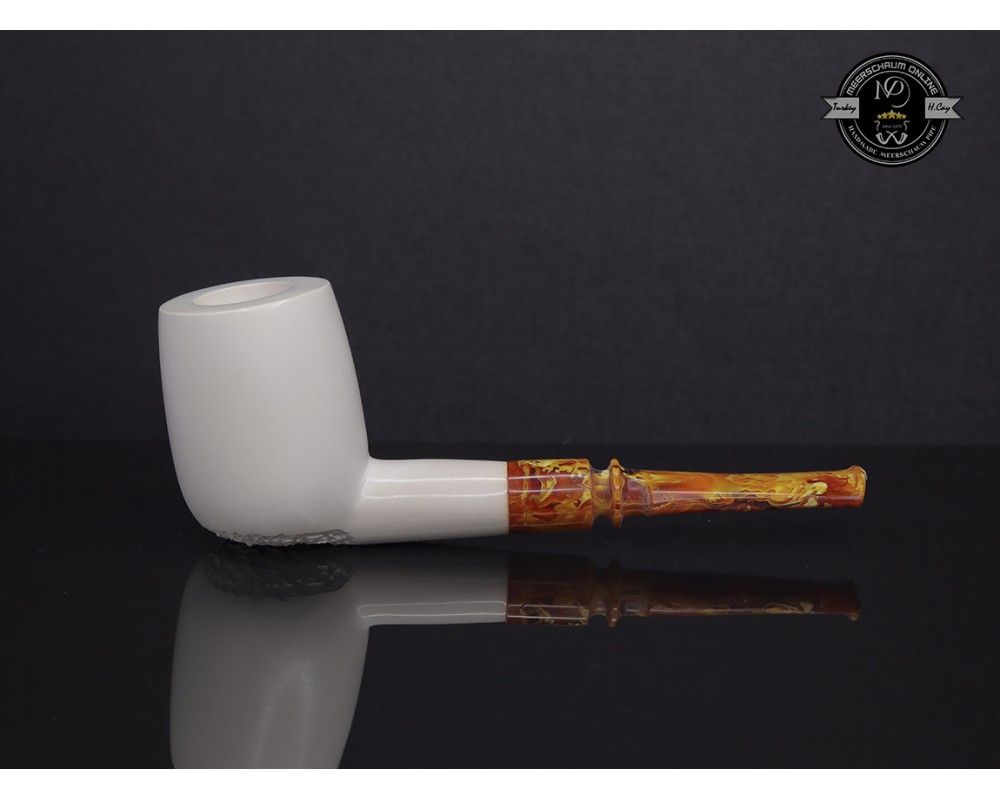 Block Meerschaum Billiard Pipe
