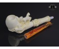 Block Meerschaum Horse Pipe