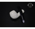 Handmade Block Meerschaum Latticce Pipe