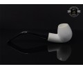 Handmade Block Meerschaum Apple Pipe