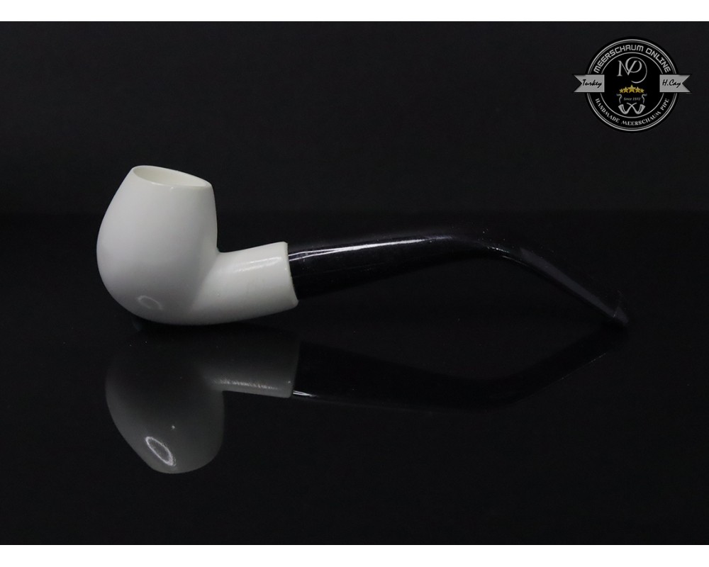 Handmade Block Meerschaum Apple Pipe