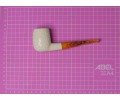 Handmade Block Meerschaum Billiard Pipe Handmade Block Meerschaum Billiard Pipe
