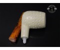 Handmade Block Meerschaum Billiard Pipe Handmade Block Meerschaum Billiard Pipe