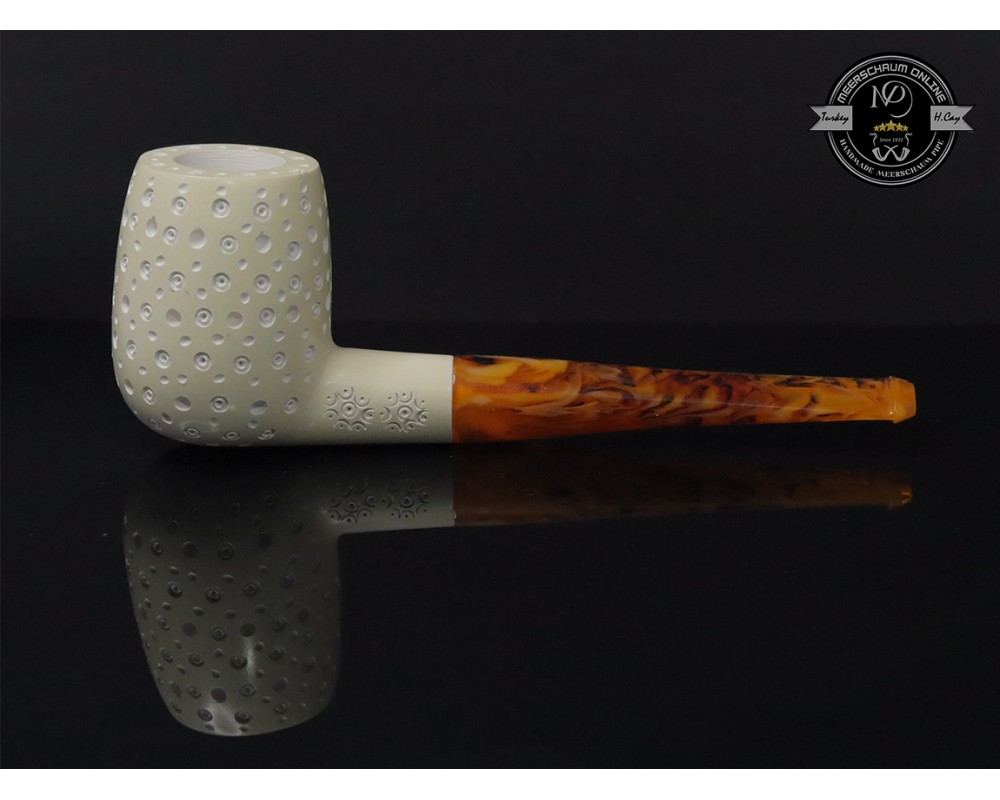 Handmade Block Meerschaum Billiard Pipe Handmade Block Meerschaum Billiard Pipe