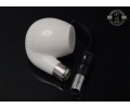Handmade Block Meerschaum Army Apple Pipe