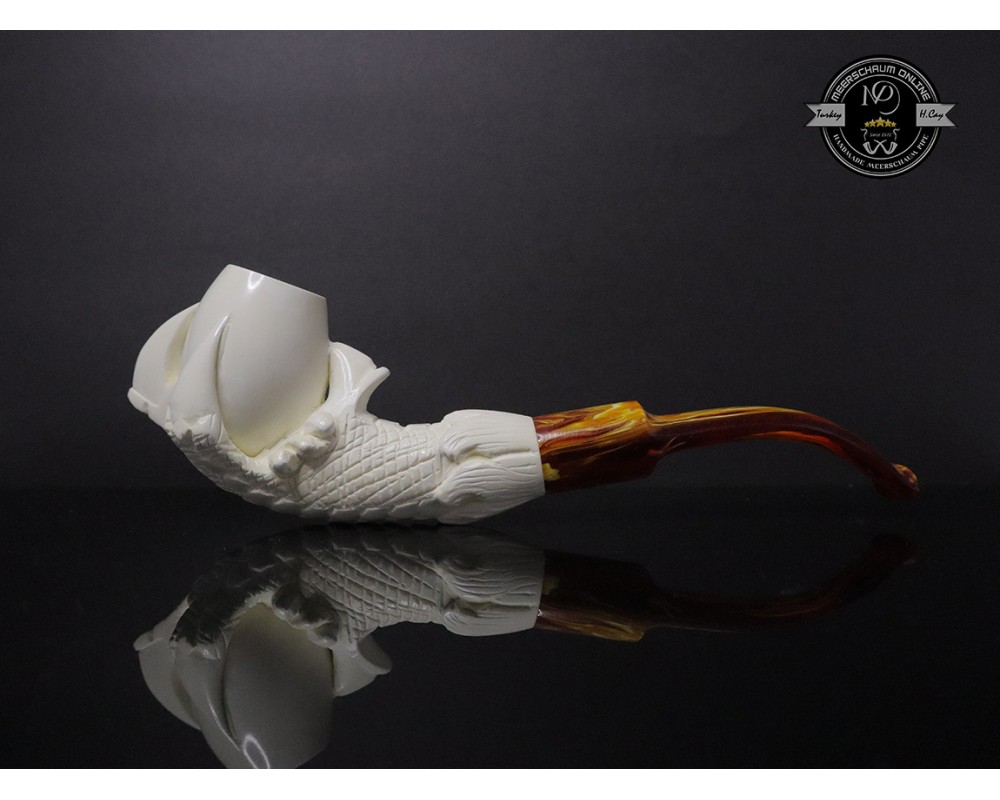 Handmade Block Meerschaum Pipe Handmade Block Meerschaum Pipe