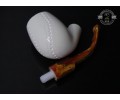 Handmade Block Meerschaum Pipe