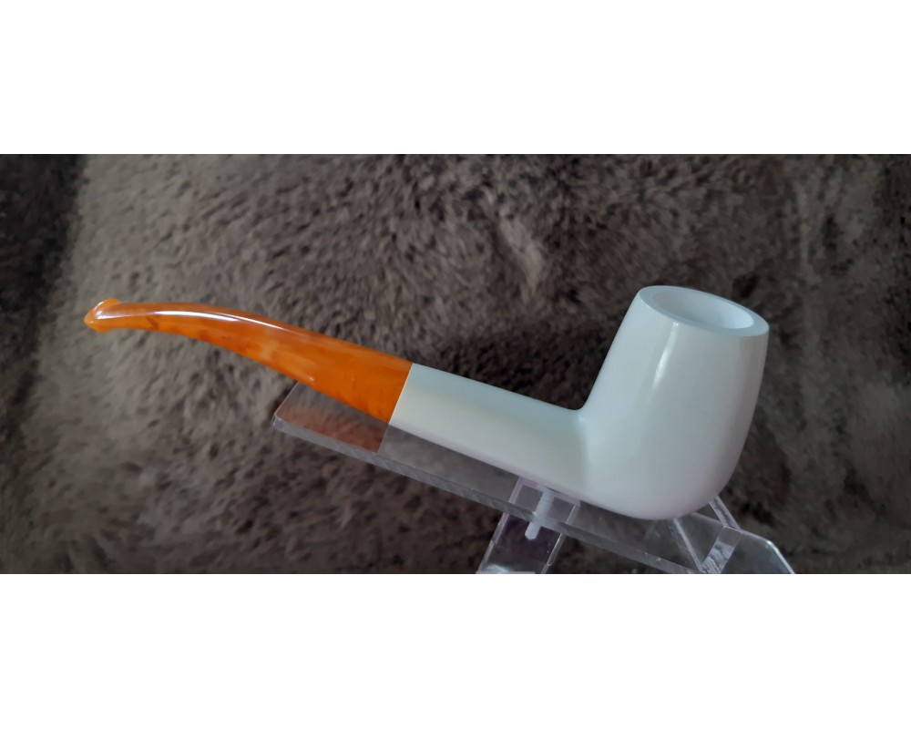 Handmade Block Meerschaum Pipe