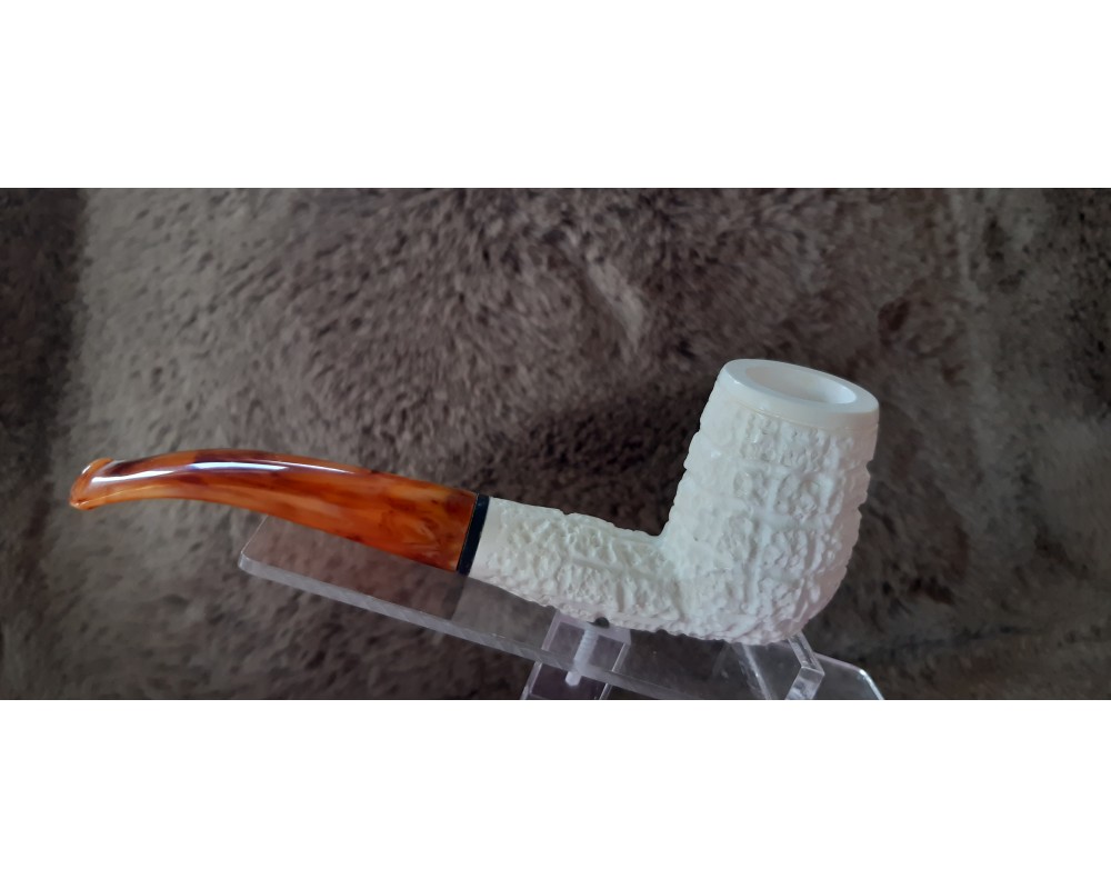 Block Meerschaum Billiard Pipe