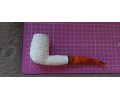 Block Meerschaum Billiard Pipe