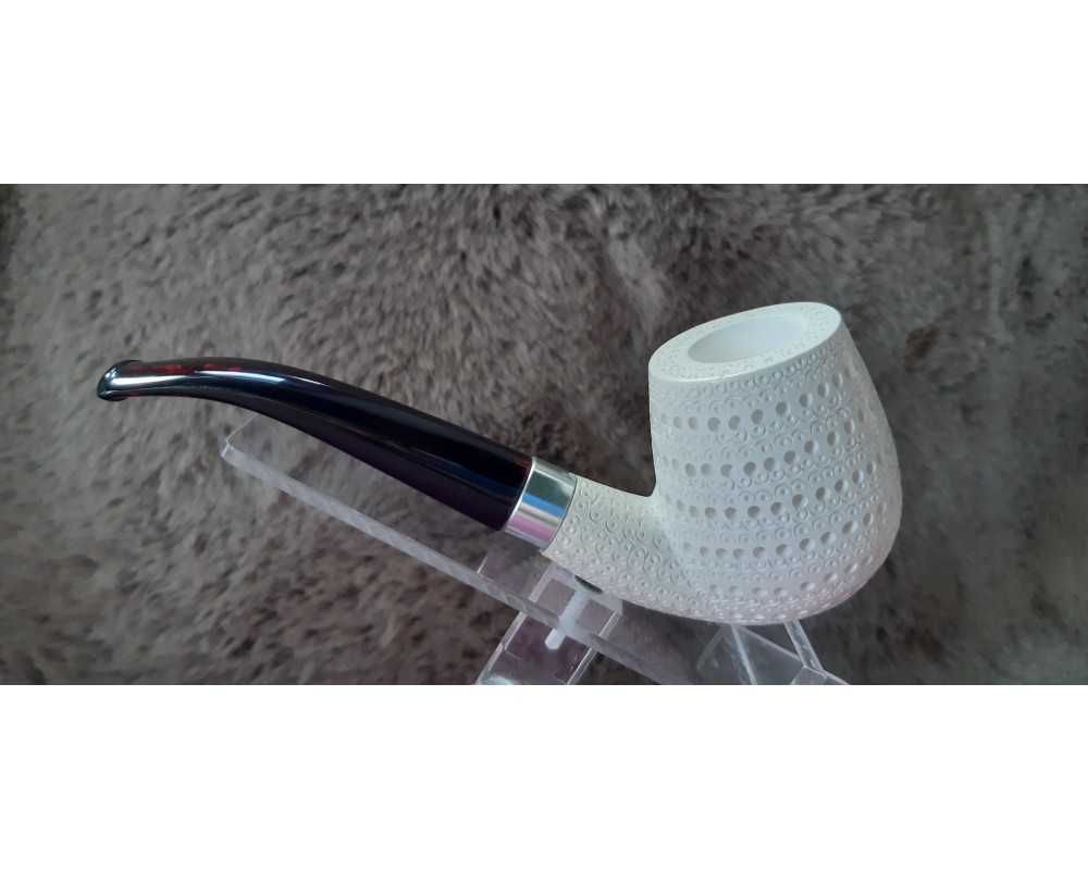 Block Meerschaum Billiard Pipe