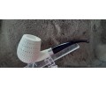 Block Meerschaum Billiard Pipe
