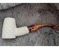 Carved Meerschaum Pipe