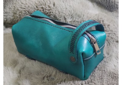 Handmade Leather Pipe Bag