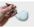 Handmade Meerschaum Silvery Apple Pipe