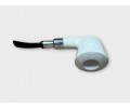 Handmade Block Meerschaum Special Stone Silvery Pipe