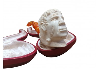 Block Meerschaum frankenstein pipe