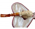 Block Meerschaum owl pipe Block Meerschaum owl pipe
