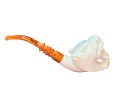 Block Meerschaum dragon pipe