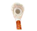 Bacus And Eagle Hand Carved Meerschaum Pipe