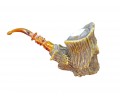 Block Meerschaum Tree Man Pipe