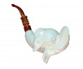Block Meerschaum dolphin Pipe