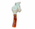 Block Meerschaum dolphin Pipe