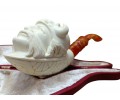 Block Meerschaum viking pipe