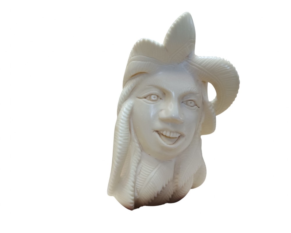 Block Meerschaum medusa pipe