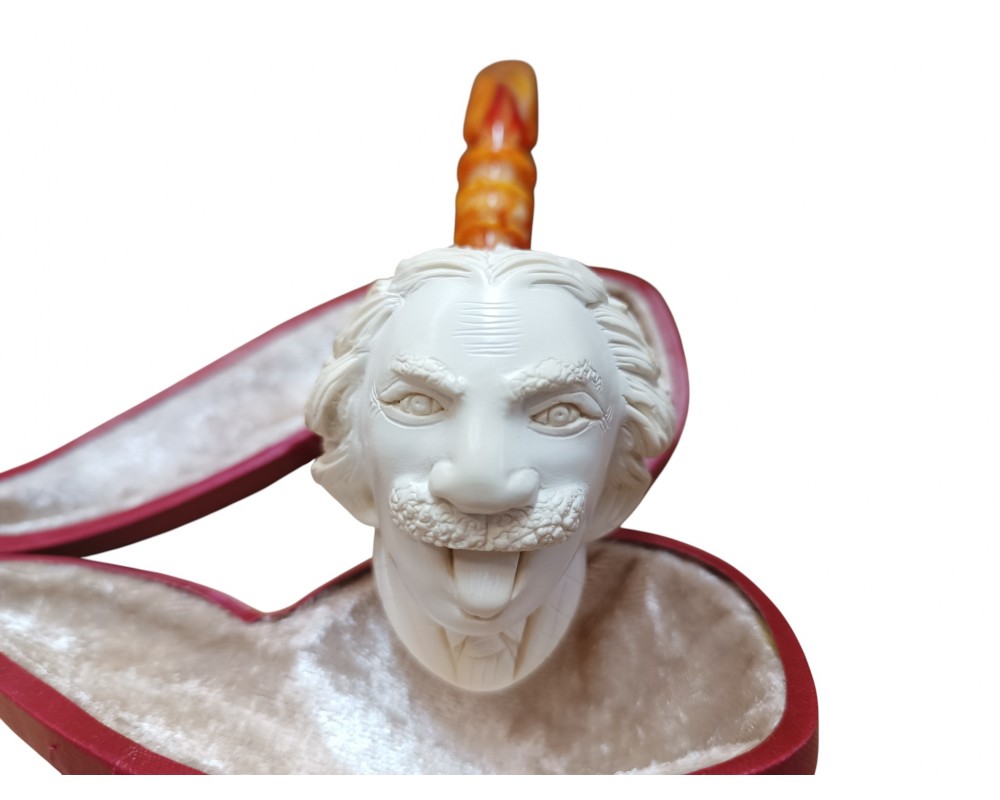 Block Meerschaum Einstein Pipe Block Meerschaum Einstein Pipe