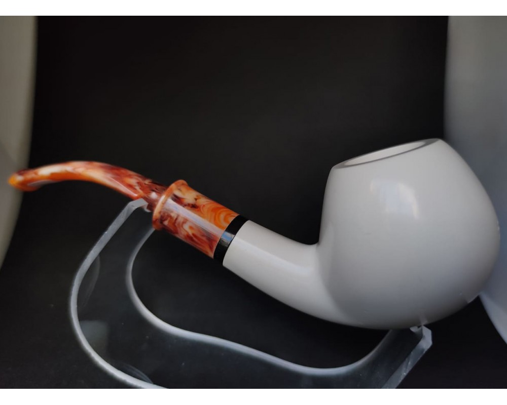 Block Meerschaum Apple Pipe